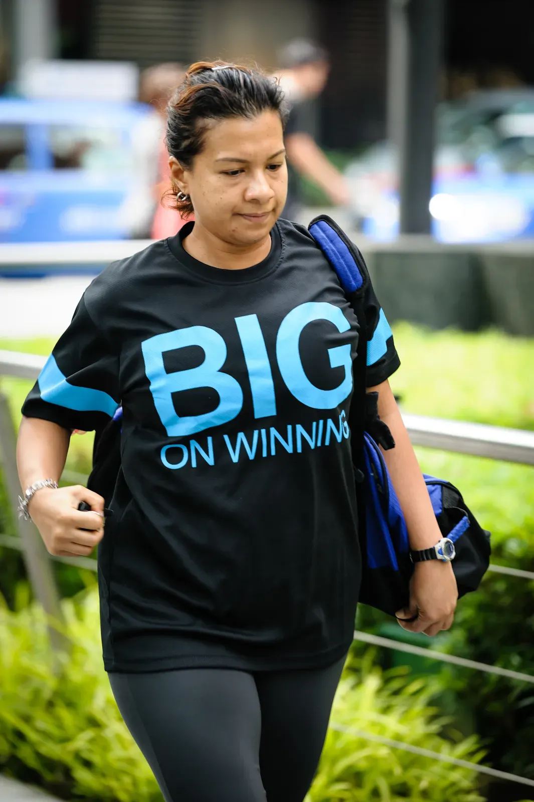 T-shirt Big on winning