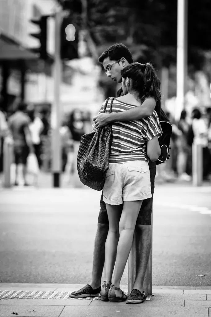 Couple in Orchard Road