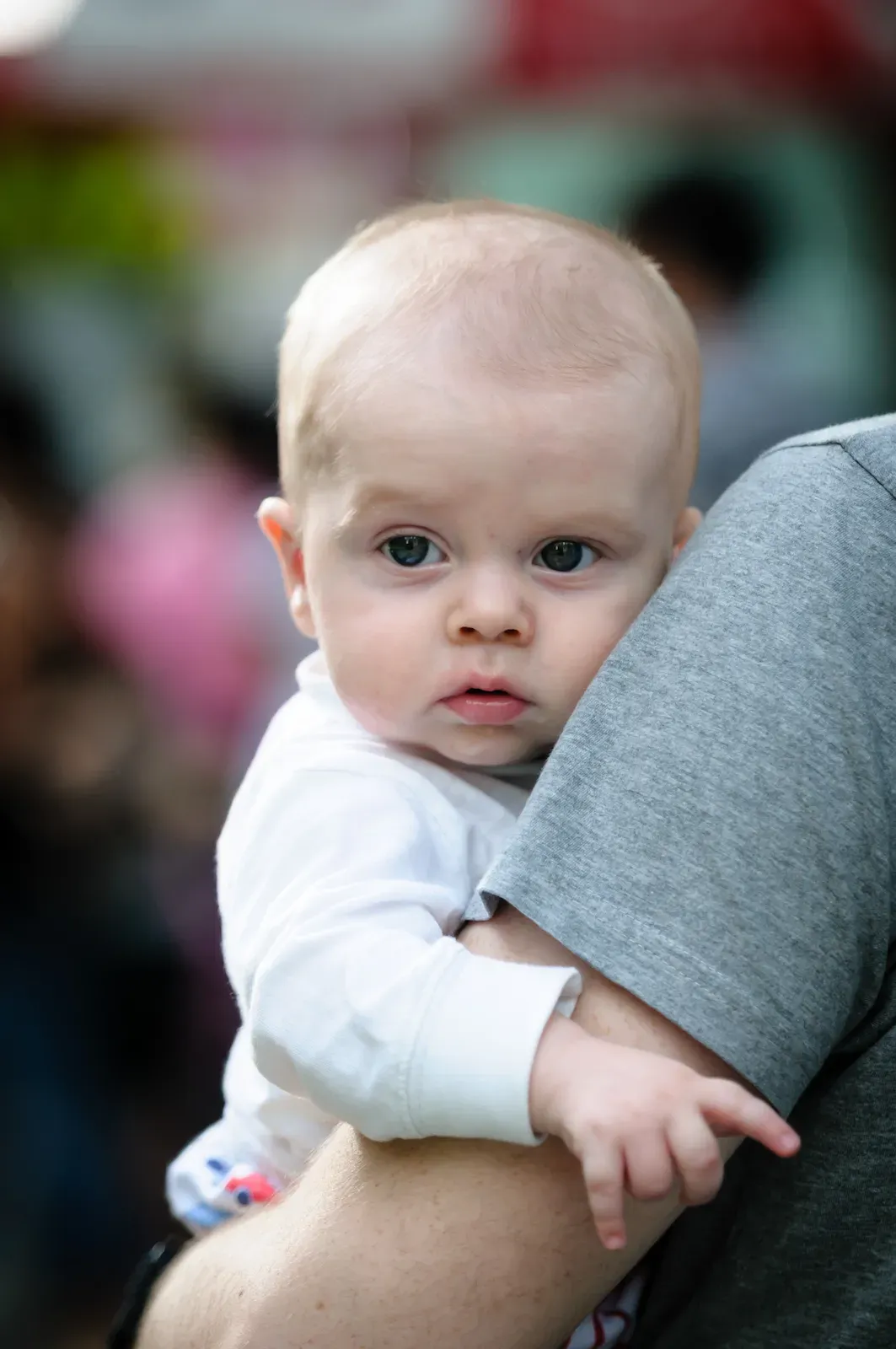 Baby on the street