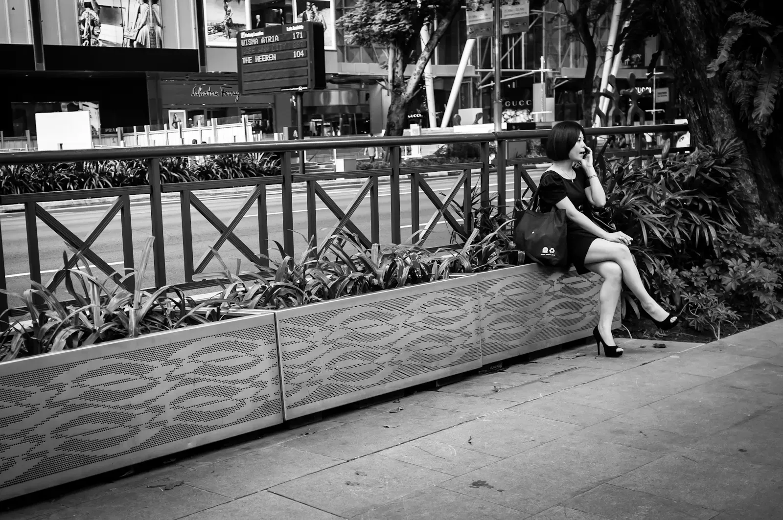 Woman smoking