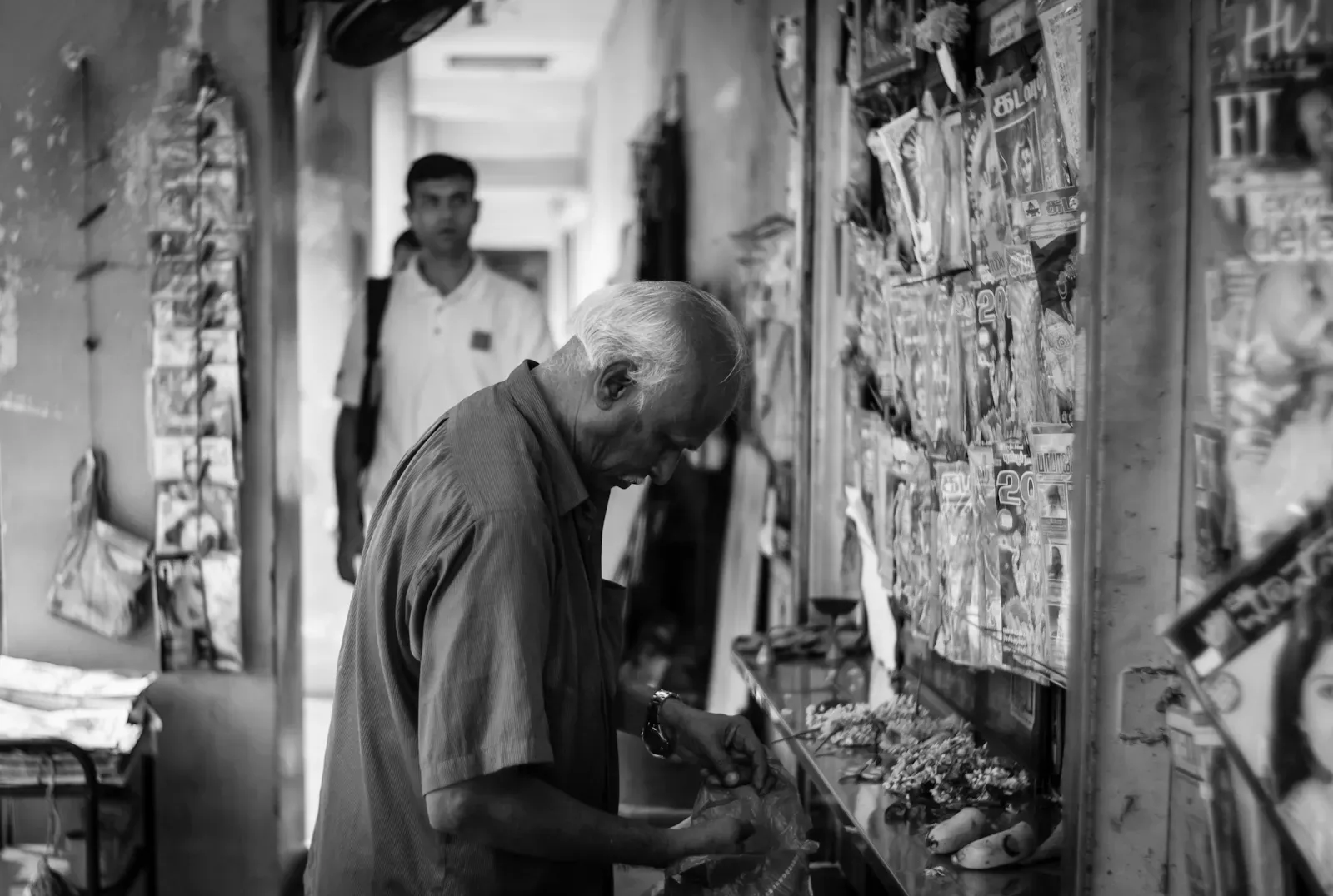 Shopkeeper in Little India