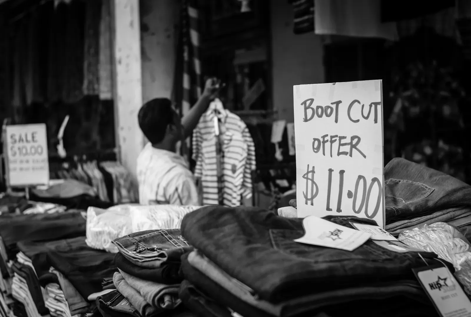 Boot cut jeans on sale in Little India