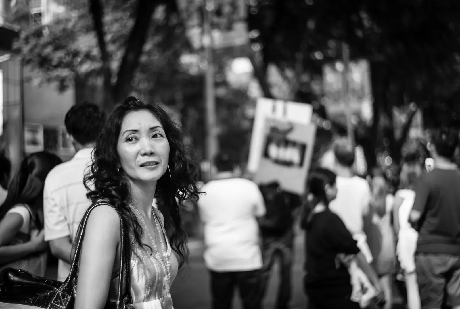 Woman in Orchard Road