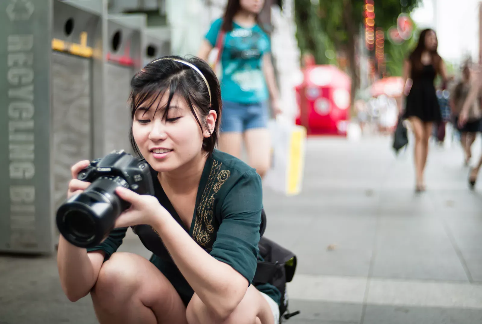 Photographer along Orchard Road