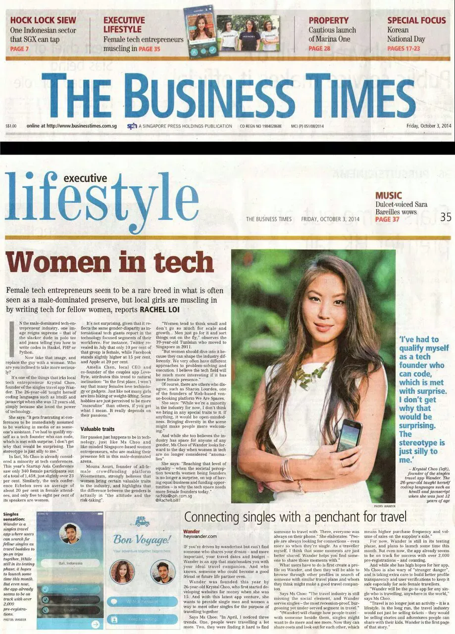 Business times Krystal Choo