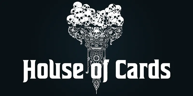 House of Cards example on Adobe Fonts