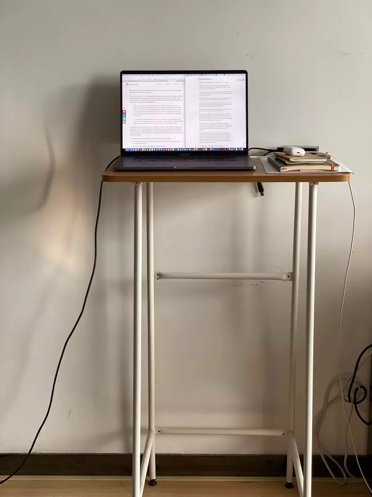 Standing desk