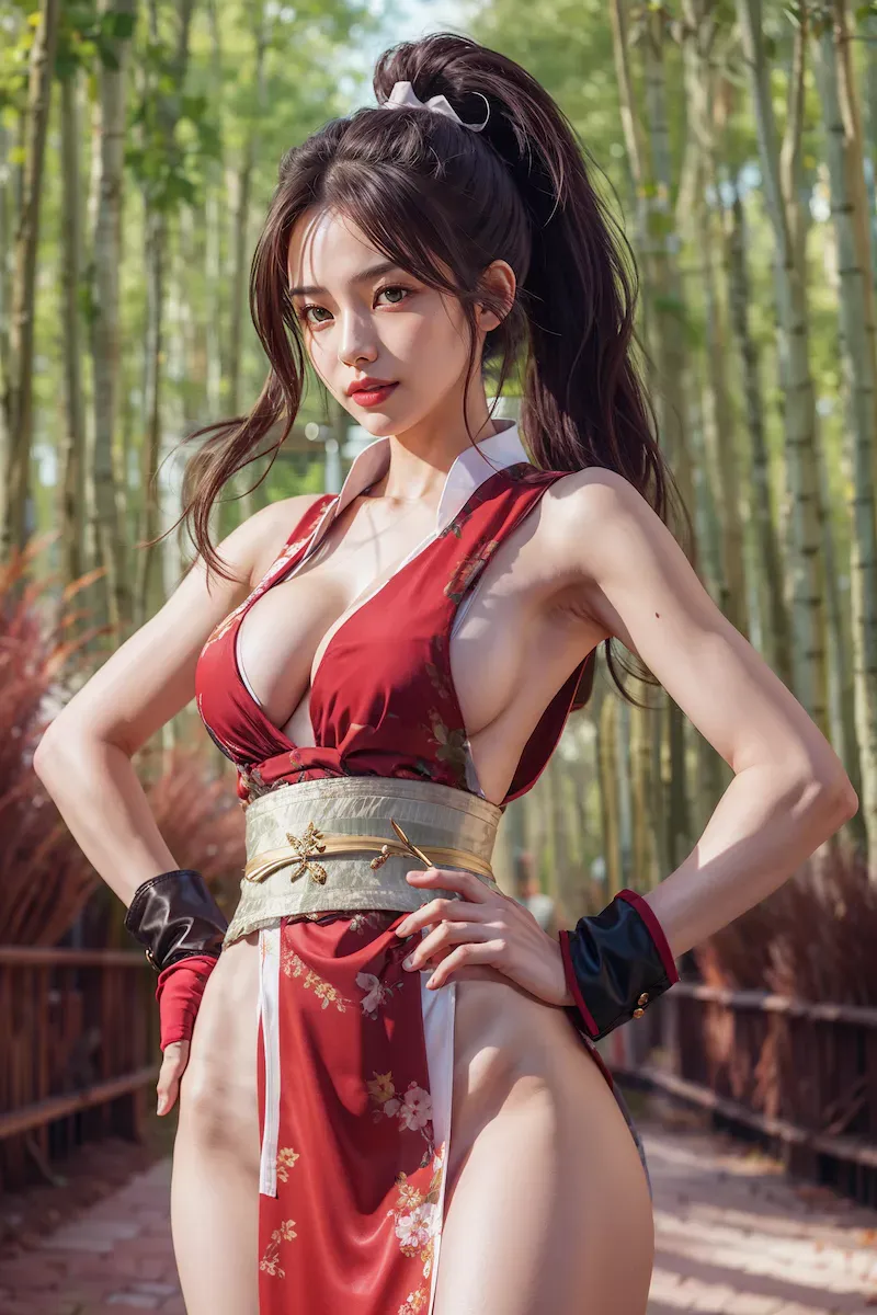 Mai Shiranui Arashiyama by Jenxi