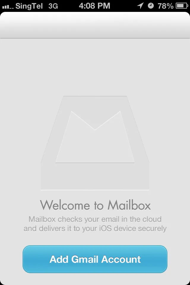 Mailbox welcome