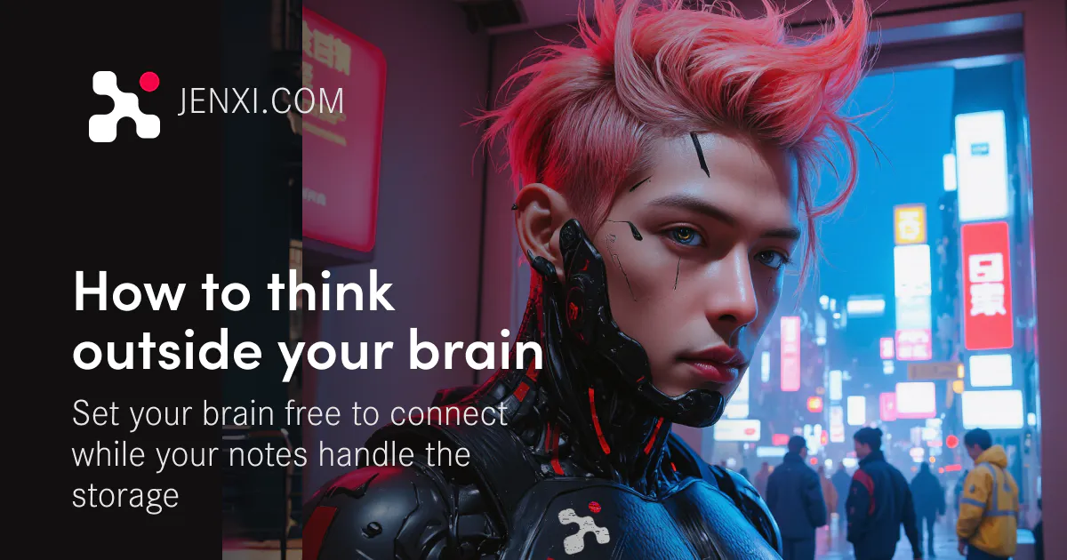 How to think outside your brain | Jenxi Seow